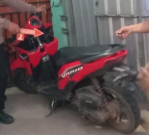 Barang bukti Sepeda motor 