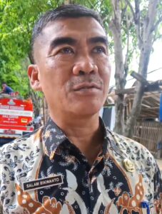 Salam Bikwanto, Kasi Penyelamatan dan evakuasi dinas Damkarmat  Banyuwangi 