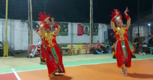 Tarian Acara Pembukaan Tournamen Voli