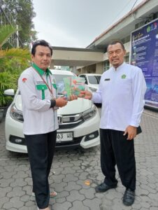 Syafaat bersama Mujikan (Kepala MTsN 4 Banyuwangi)