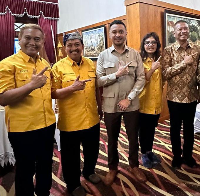 Salam kompotensi dengan Wamen Kebudayaan Giring Ganesha