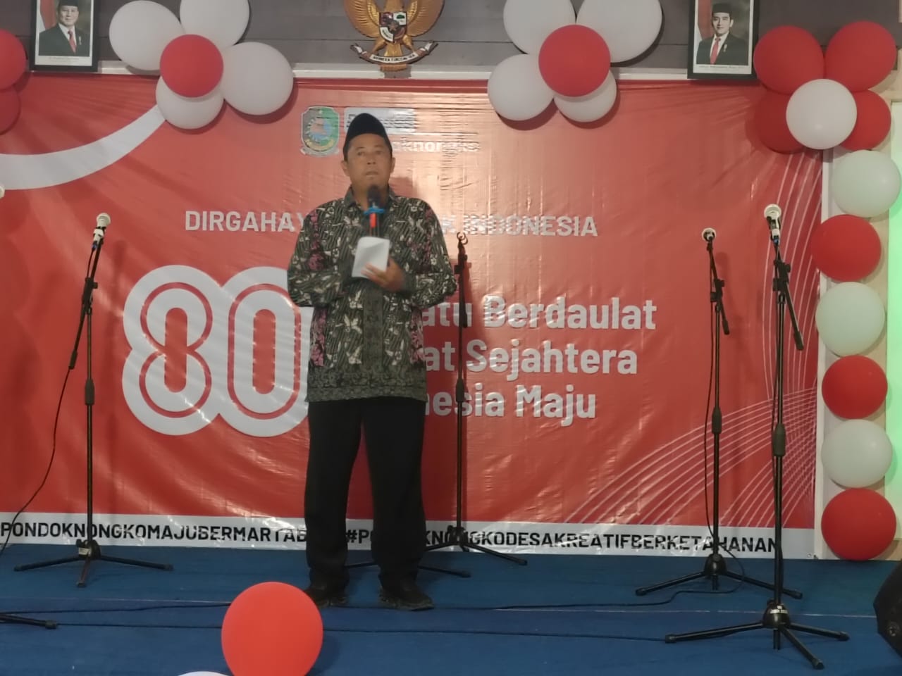 Kepala Desa Pondoknongko, Hamdan Rahmahurmuzi