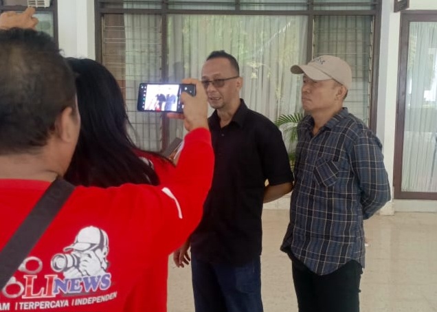 Ketua KPB, Agung Surya bersama Joko Tama