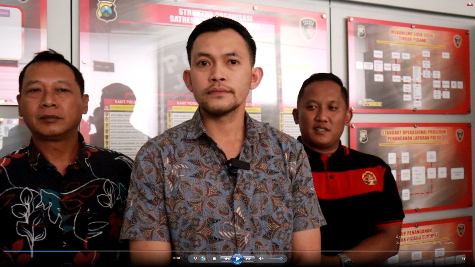 Kasat Reskrim Polres Jember AKP Angga Riatma
