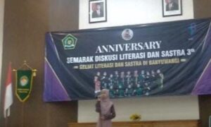 Tim Seni MTsN 1 Banyuwangi Membuat Heboh dalam Perayaan Milad Lentera Sastra