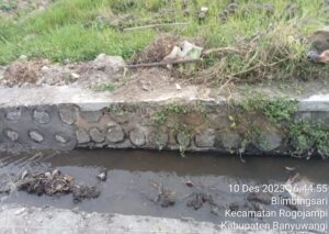 Kualitas Bangunan proyek APBD di Kecamatan Blimbingsari Diduga Buruk, Agung FRB Angkat Suara