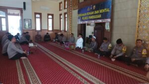 Polres Pamekasan Lakukan Binrohtal, Untuk Membentuk Karakter Anggota yang Humanis