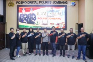 Jumat Curhat Polres Jombang Bersama Anggota Ikatan Jurnalis Televisi Indonesia (IJTI), Hasilkan Gagasan Baru