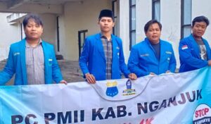 PMII Nganjuk Deklarasi Tolak Kampanye Hitam untuk Pemilu yang Lebih Sehat dan Adil