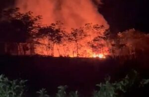 Dinas Damkar berhasil Padamkan Kebakaran Gudang Rongsokan di Wringinagung, Kerugian ditafsir Rp55 juta
