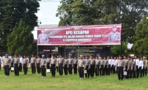 Polres Bondowoso Siapkan Personel Pengamanan di 2.432 TPS pada Pemilu 2024