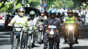 Patroli Skala Besar, Pastikan Banyuwangi Aman Hingga Pelaksanaan Pemilu