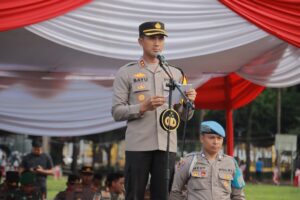 Polres Jember Gelar’ Apel gabungan dan Patroli Skala besar Dalam Rangka Menjaga Harkamtibmas