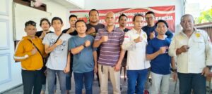 Bangun Sinergitas, Danunit Intel Lanal Banyuwangi Sambangi Kantor PWRI DPC Banyuwangi