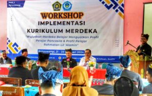 Kepala Kemenag Buka Workshop Implementasi Kurikulum Merdeka di MAN 4 Banyuwangi