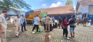 Gelar Operasi Pasar, Kolaborasi Polres Kediri Kota Bersama Pemkot Sediakan 30 Ton Beras Murah