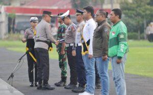 Polresta Banyuwangi Gelar Apel Pasukan Kesiapan Operasi Keselamatan Semeru 2024