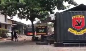 Ledakan Mortir Sisa Zaman Perang Guncang Markas Gegana Brimob Polda Jatim