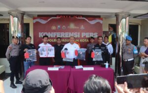 Polres Pasuruan Kota Amankan Tersangka Percobaan Pencurian Dengan Kekerasan di Minimarket