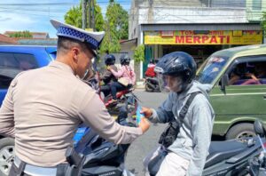 Gelar Operasi Keselamatan Semeru 2024, Polres Tulungagung Ajak Masyarakat Tertib Lalin
