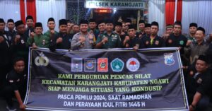 Pelihara Harmonisasi, Polres Ngawi Buka Puasa Bersama Perguruan Pencak Silat