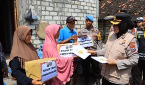 Polres Tuban Beri Konseling dan Pendampingan Psikologi Korban Gempa