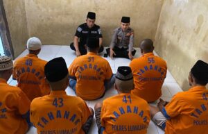 Selama Ramadhan, Polisi Berikan Bimbingan Rohani kepada Tahanan Polres Lumajang