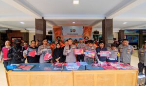 Operasi Pekat Semeru 2024 Polres Lumajang Berhasil Amankan Puluhan Tersangka