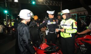 Polisi Amankan Puluhan Ranmor Tidak Sesuai Spektek di Kota Kediri Diduga Balap Liar