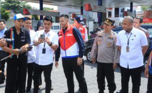 Tim Gabungan Polda Jatim Sidak SPBU, Pastikan BBM Aman Jelang Lebaran
