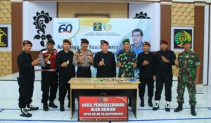 Gelar Apel Siaga dan Penggeledahan Kamar Hunian, Lapas Banyuwangi Gandeng TNI-Polri