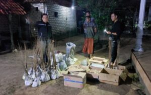 Jelang Lebaran Polres Bangkalan Berhasil Amankan Ribuan Petasan dan 2 Kwintal Bubuk Mercon