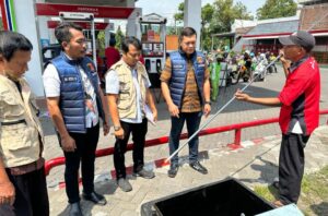 Jelang Lebaran Polresta Sidoarjo Gandeng UPT Metrologi Cek Sejumlah SPBU