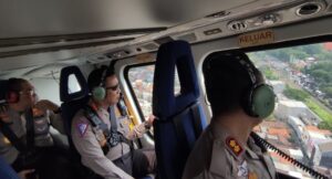 Operasi Ketupat Semeru 2024, Pantauan Polda Jatim Via Udara Jalur Mudik Masih Relatif Lancar