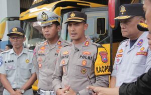 Cek Terminal Bus, Kapolres Jember Pastikan Kelayakan Angkutan Lebaran