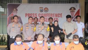 Polres Jember Berhasil Amankan 4 Tersangka dan Puluhan BB Diduga Hasil Curanmor