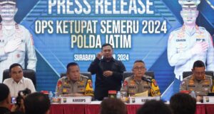 Operasi Ketupat Semeru 2024, Polda Jatim Berhasil Tekan Angka Kecelakaan dan Ganggua Kamtibmas