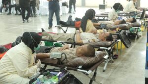 Bantu PMI Penuhi Stok Darah, Kapolres Mojokerto Ajak Anggota Laksanakan Donor