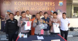 Polres Mojokerto Amankan Oknum Kades Diduga Korupsi Dana Desa
