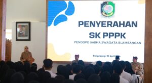 550 Pegawai Pemerintah Banyuwangi Terima SK Pengangkatan, Bupati Ajak Tingkatkan Kinerja