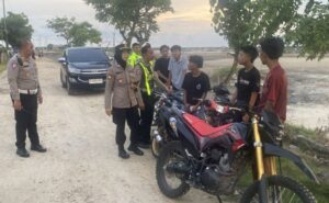 Polisi Amankan 13 Motor Knalpot Tidak Sesuai Spektek di Pamekasan