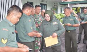 Kodim 0825/Banyuwangi Terima Kunjungan Tim Verifikasi Dari Korem 083/Bdj Dalam Rangka Sertijab Dandim 0825/Banyuwangi