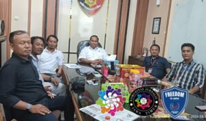Polresta Banyuwangi Bersilaturahmi dengan KJJT, Kasat Reskrim Sebut Peran Media Sangat Penting