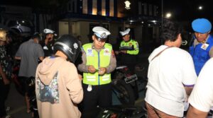 Polres Kediri Kota Amankan Tujuh Motor Tidak Sesuai Spektek Diduga Untuk Balap Liar