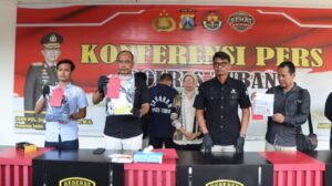 Polisi Berhasil Amankan Pria yang Viral Terekam CCTV Curi Hp di Tuban