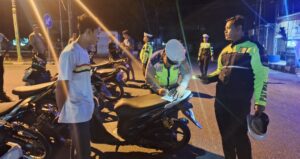 Razia Balap Liar, Polisi Amankan Puluhan R2 di Dua Lokasi di Pamekasan