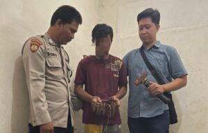 Polisi Berhasil Amankan Tersangka Pencuri Penambat Besi Rel Kereta Api di Pasuruan