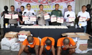 Polres Mojokerto Kota Berhasil Gulung Bandar Satu Juta Pil Dobel L Senilai Rp 3 M
