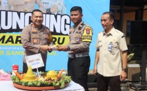 Tingkatkan Pelayanan Publik, Kapolres Pasuruan Resmikan Samsat Smart Thru