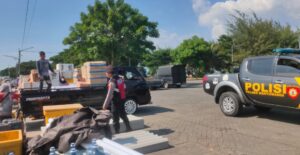 Patroli Intensif Polsek Kota Banyuwangi di Pelabuhan Rakyat, Menyongsong WWF ke-10 di Bali